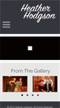Mobile Screenshot of heatherhodgson.com
